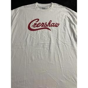 the marathon clothing Crenshaw T Shirt White 4xl  New Without Tags